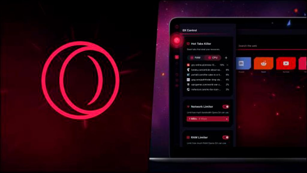 Opera GX, the first browser for gamers