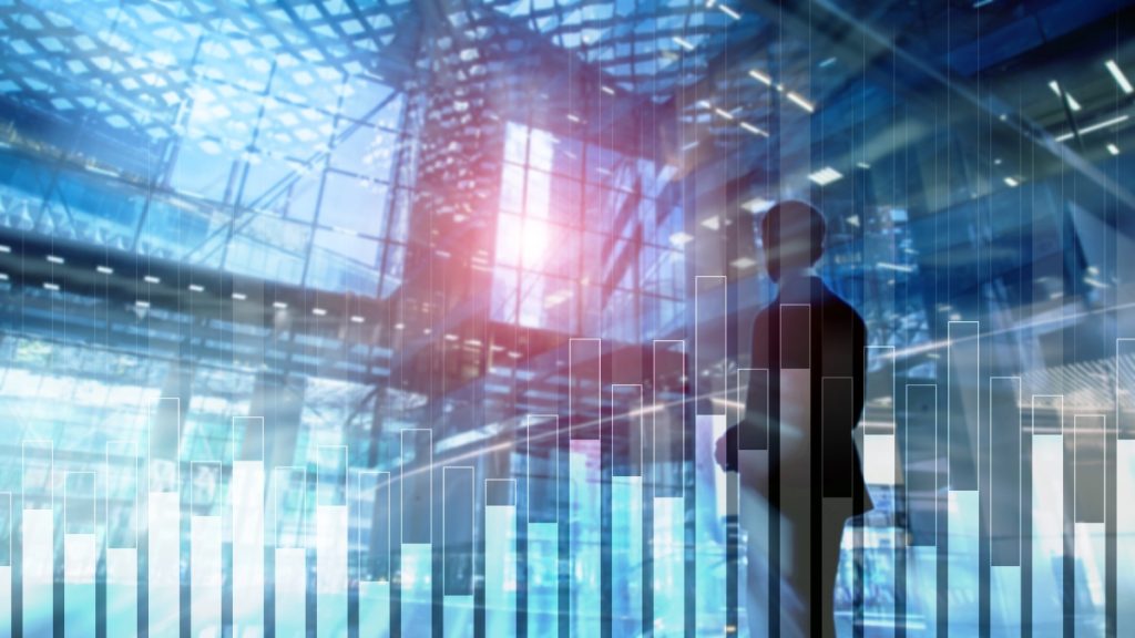 Business man in an office