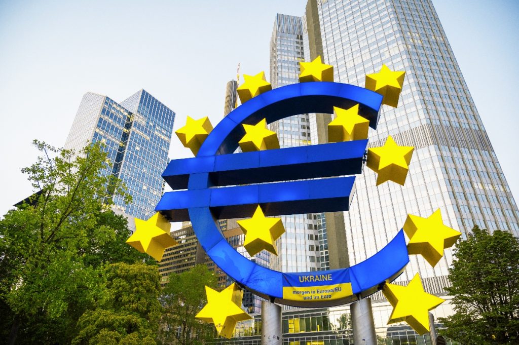 Euro-Skulptur in Germany