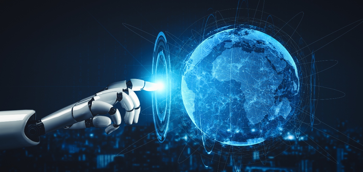 AI touching the world